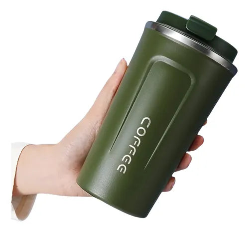 Smart Vacuum Mug 500ML with LED Temperature Display – Leakproof & Portable