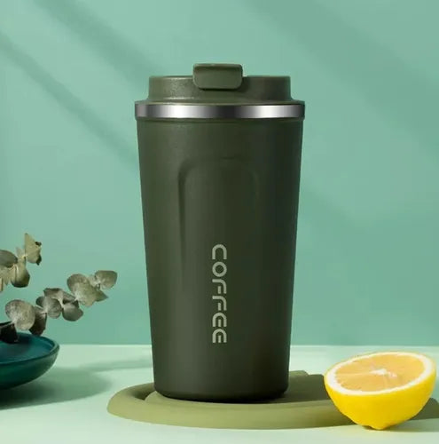 Smart Vacuum Mug 500ML with LED Temperature Display – Leakproof & Portable