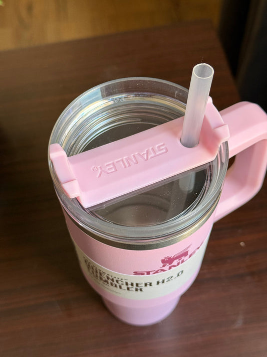 Minimalist 350ML Glass Mug with Eco Straw and Wooden Lid – Ideal for Iced Drinks
