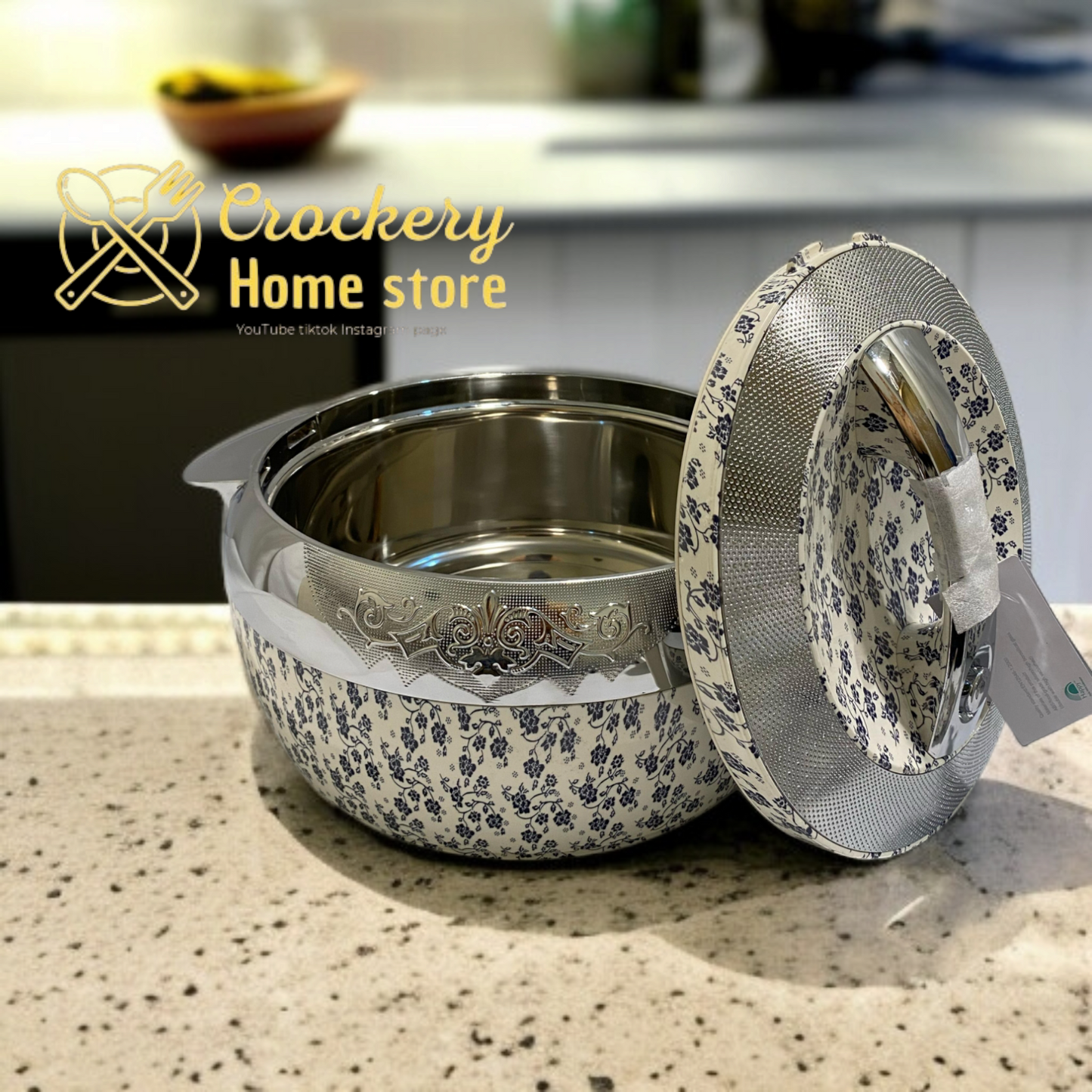 3-Piece Insulated Hot Pot Set with Cooler – 4000ml, 5500ml, 7000ml