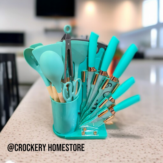 19-Piece Silicone Kitchen Set – Premium Quality Cooking Tools
